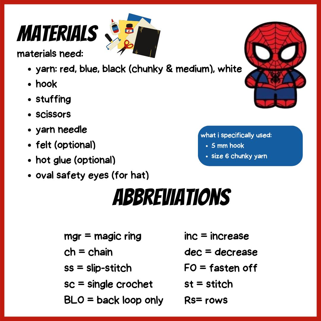 Hello Kitty & Spiderman (PATTERNS)