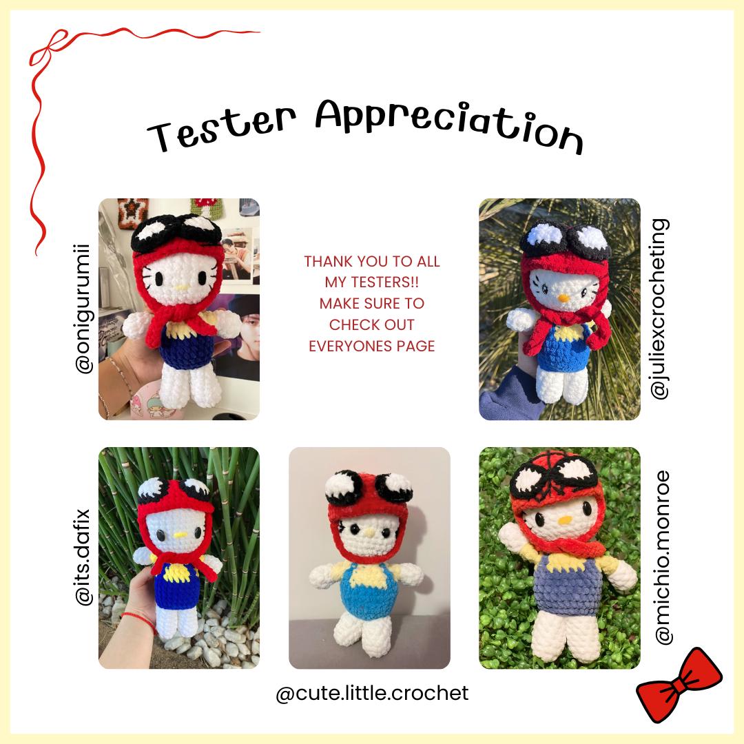 Hello Kitty & Spiderman (PATTERNS)