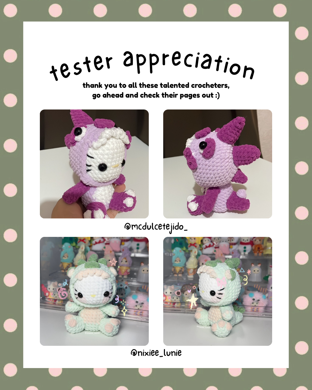 HK in Dino Costume (PATTERN)