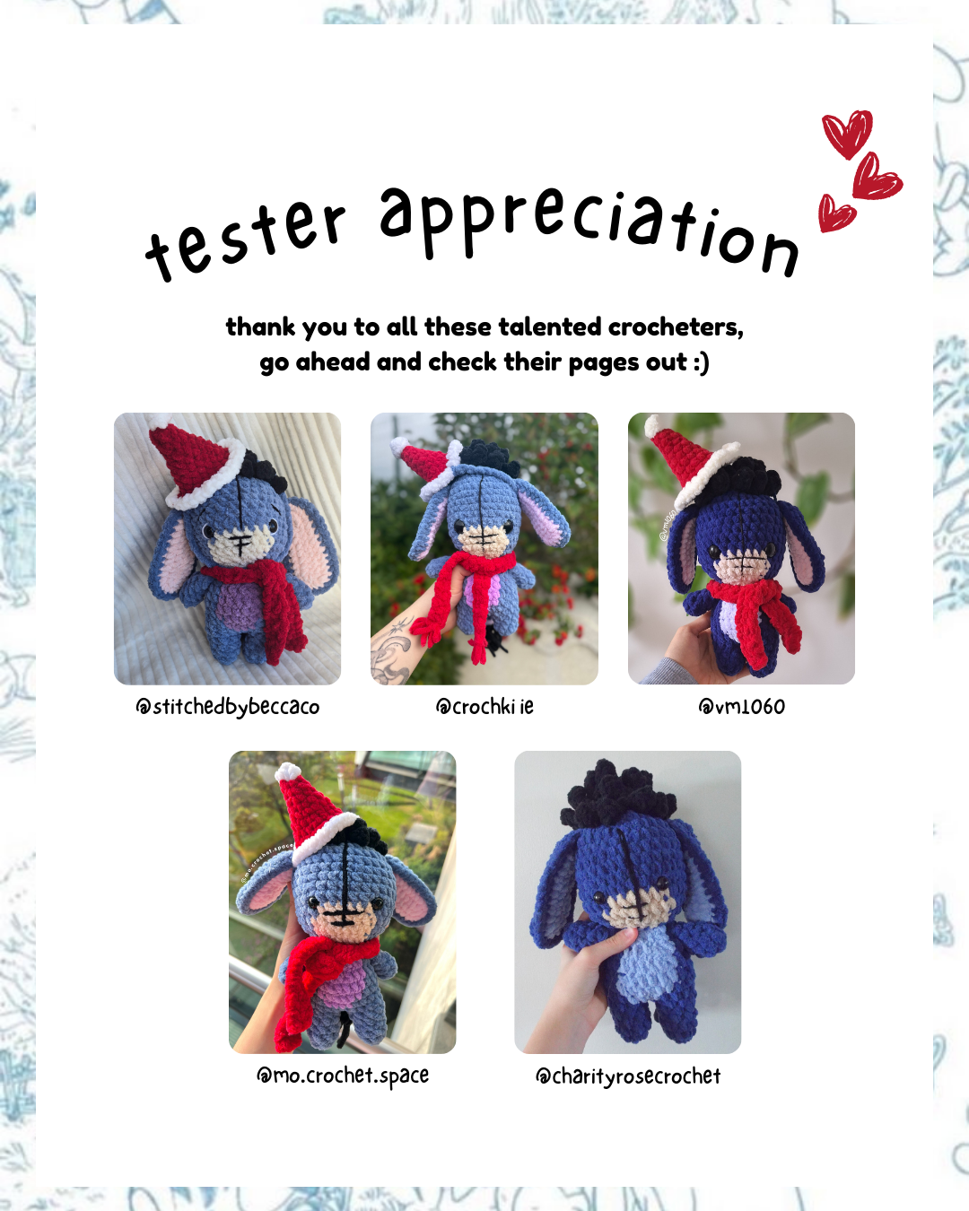 Eeyore the Donkey (PATTERN)