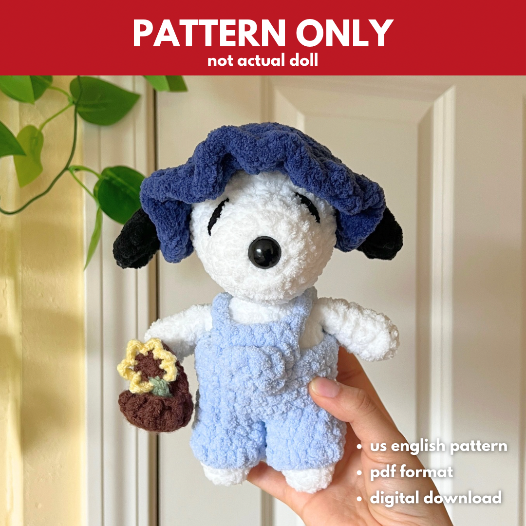 Gardener Snoopy PATTERN