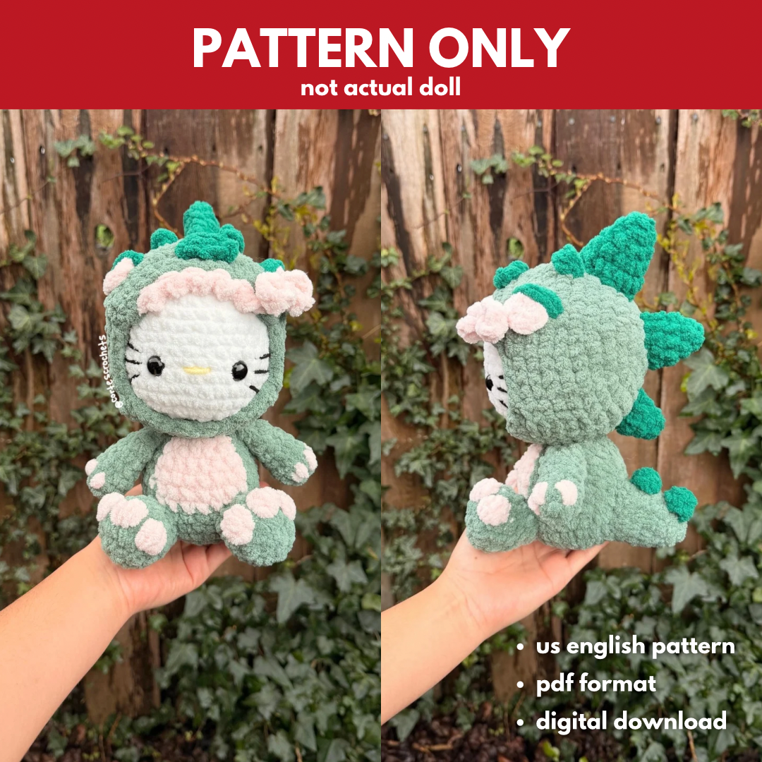 HK in Dino Costume (PATTERN)