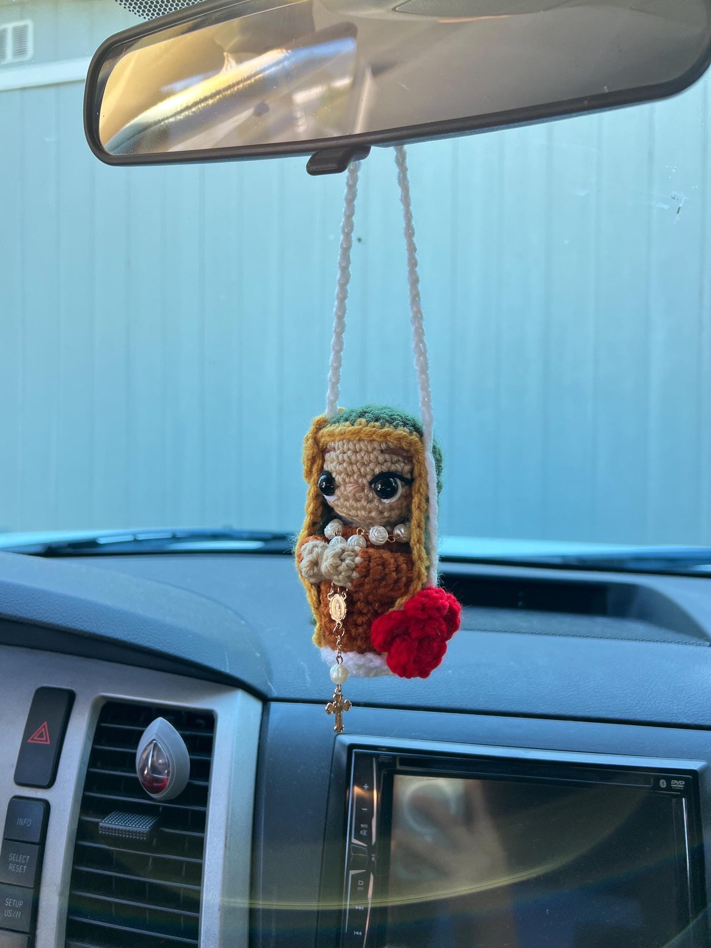 Virgin Mary Car Hanger (PATTERN)