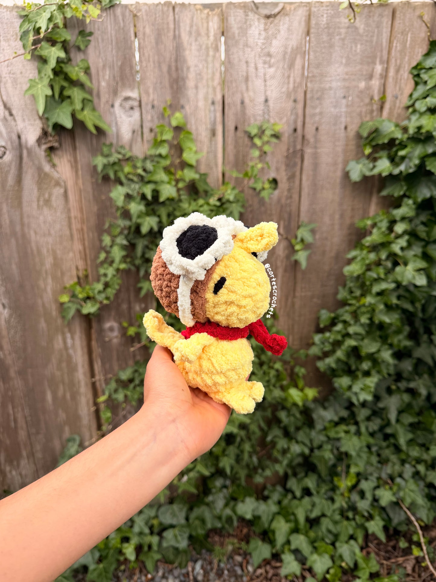 Aviator Snoopy + Woodstock PATTERN