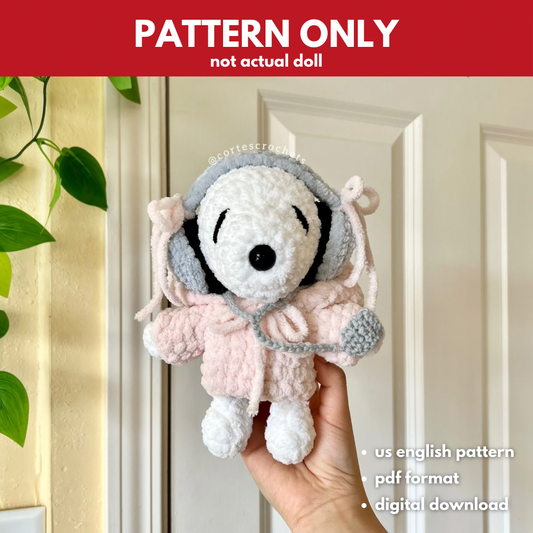 Music Geek Snoopy PATTERN