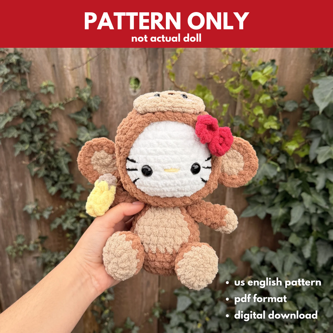 HK in Monkey Costume (PATTERN)