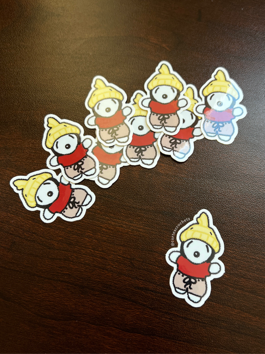 Snoopy the Skater Sticker
