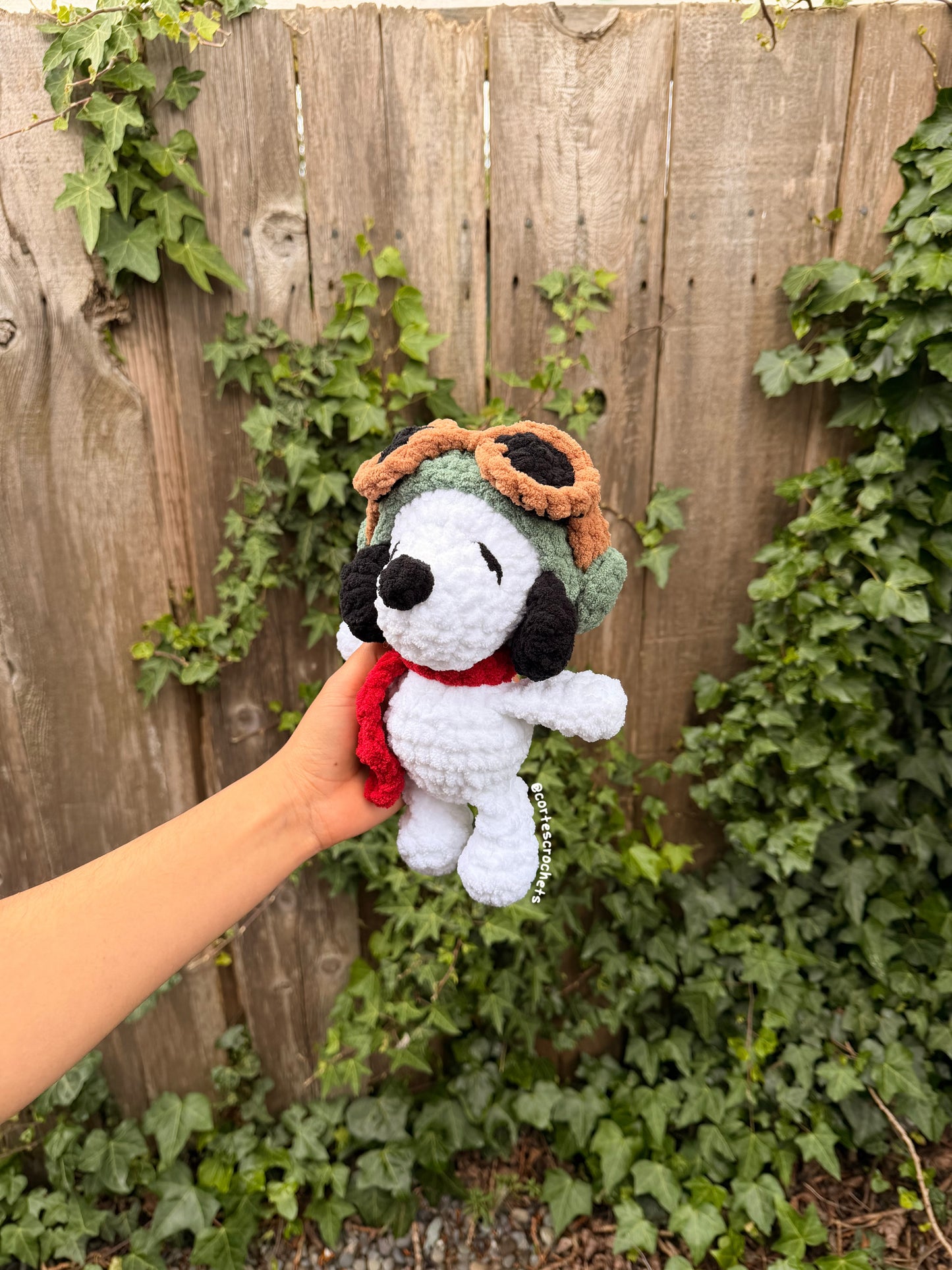 Aviator Snoopy + Woodstock PATTERN