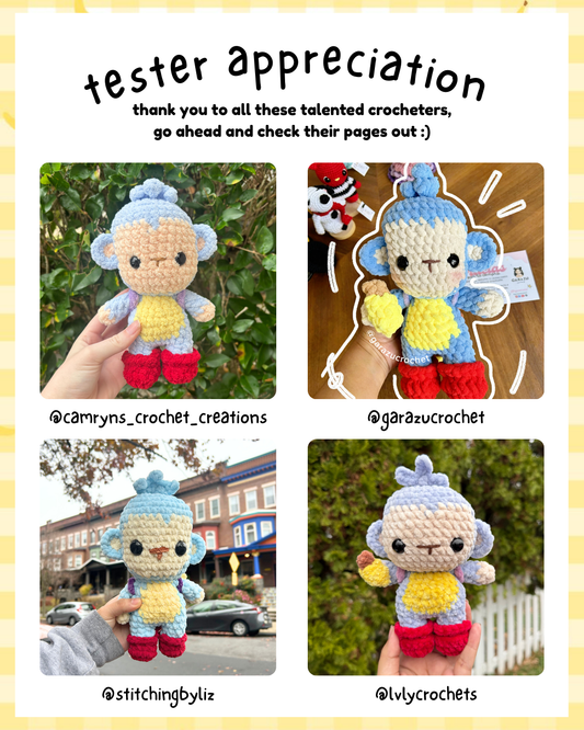 Boots the Monkey (PATTERN)