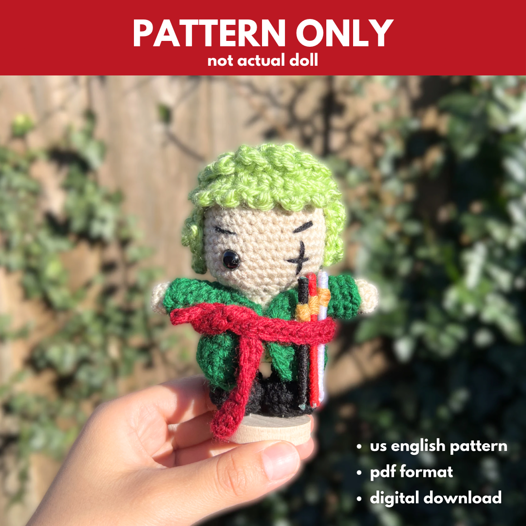 Zoro from "One Piece" (PATTERN)