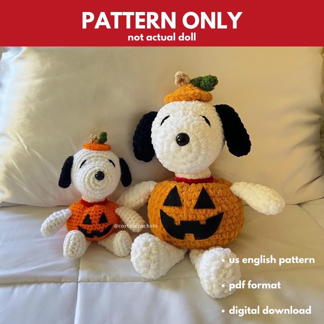 Pumpkin Snoopy (PATTERN)