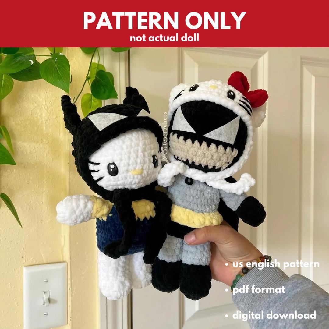 Hello Kitty & Batman (PATTERNS)
